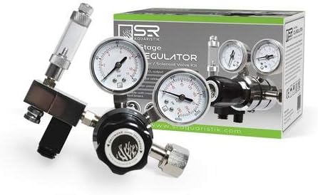 Dvostupanjski regulator 92-a-sustav zračenja s brojačem mjehurića i solenoidnim ventilom-gumb za podešavanje tlaka mjerača protoka,
