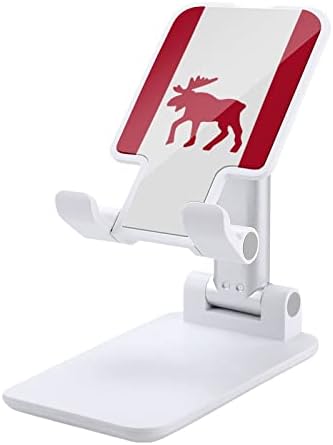Kanada Moose Flag sklopivi držač za mobitel za stolni telefon Ponovno podesivo podešavanje stajališta za pribor za putnički stol