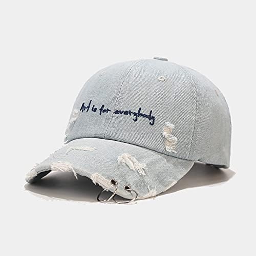 Vintage kamiondžija šešir za muškarce i žene problematični ljetni bejzbol šešir kamiondžija prozračna sunčana kapa za golf na otvorenom
