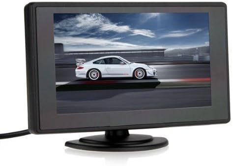 LCD zaslon od 4,3 inča s podesivim monitorom automobila za sigurnosne kamere automobila, sigurnosnu kameru i DVR za automobil