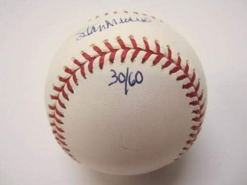 Stan Musial Cardinals potpisali su ROMLB bejzbol w/ 3 natpisi 30/60 JSA CoA - Autografirani bejzbol