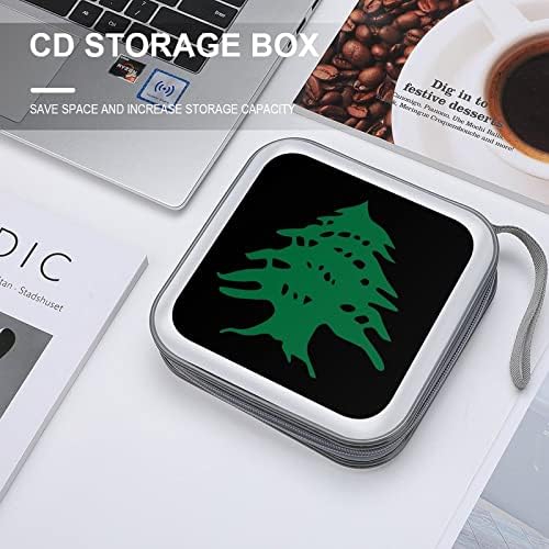 British Columbia Tree CD Case Plastic DVD držač novčanika prijenosni organizator za skladištenje za auto home putovanja