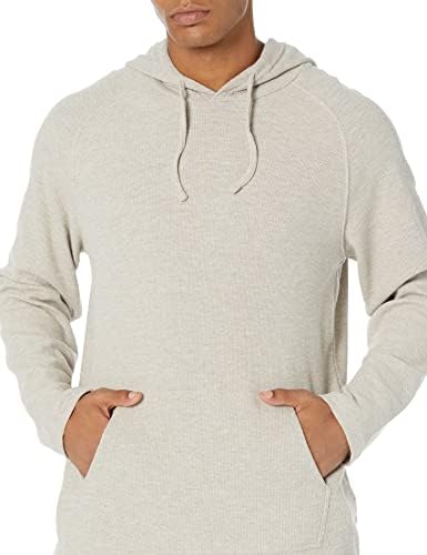 Essentials muški dugački rubni kapuljača s termalnim puloverom