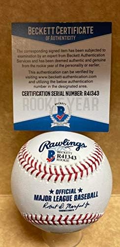 Mario Zabala Perfect Game Fiu Rookie godina potpisala M.L. Baseball Beckett R41343