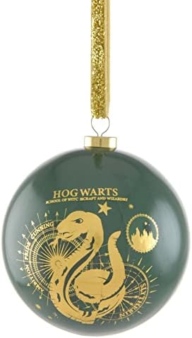 WIDDOP Harry Potter 70 mm ukrasi za božićno drvce Set od 6 Baubles, zlato
