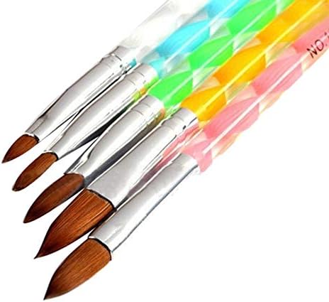 5pcs akrilni dizajn 3pcs Slikarstvo UV Gel slikanje bustle olovka set alata za dizajn noktiju udoban i ekološki prihvatljiv