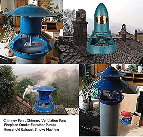 Ventilator dimnjaka za kamin od 60 vata / 100 vata, ventilatori za ventilaciju dimnjaka, vanjski ispušni zrak, pumpe za uklanjanje