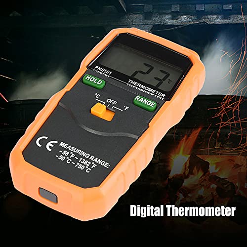 Digitalni LCD termometar za mjerenje temperature Celzijusa i Fahrenheita,