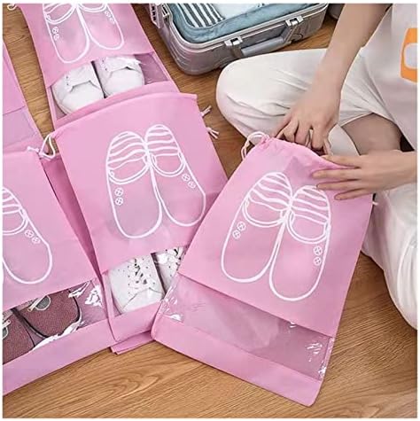 Ebizky netkana cipela za skladištenje vrećica za pakiranje prašine Organizator Organizator prijenosna torba vodootporna odjeća klasificirana