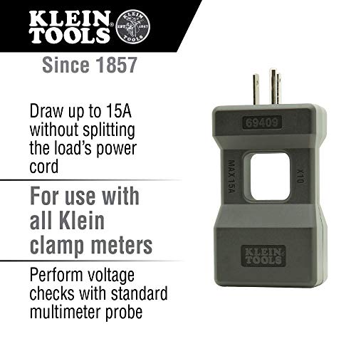 Klein alati za zamjenu test set olova, desni kut i klein alati 69409 linijski razdjelnik 10x