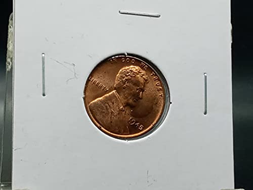 1945. p U.S. Lincoln Wheat Cent Sjajno necirkulirani bakarni gradski novčići