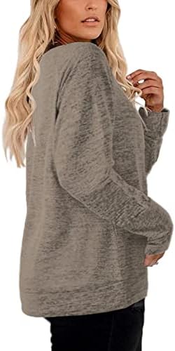 Dolnine žene-plus-size-sweatshirts dugih rukava majice za posade casual tunice xl-4xl