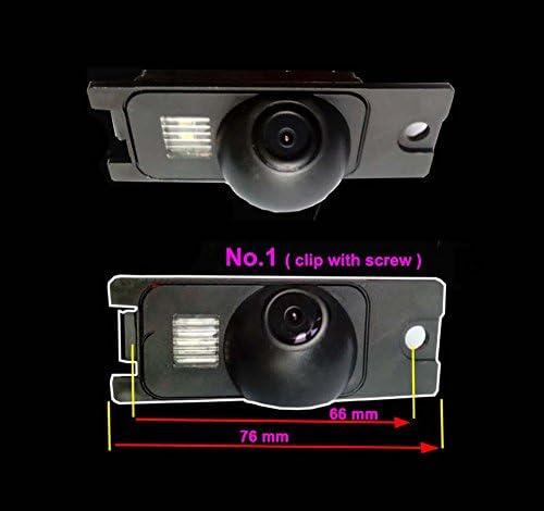 Vodootporne auto sigurnosna kamera, HD-asistent za parkiranje unazad CCD-kamera u noćnom viđenju za S60, S80, V70