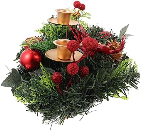 3pcs elementi kuće vijenci _ vijenac od bobičastog voća: umjetničke grane za blagovanje poklon držač Kamin prstenovi božikovine umjetni