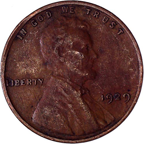 1929 Lincoln pšenični cent 1c vrlo dobre kvalitete