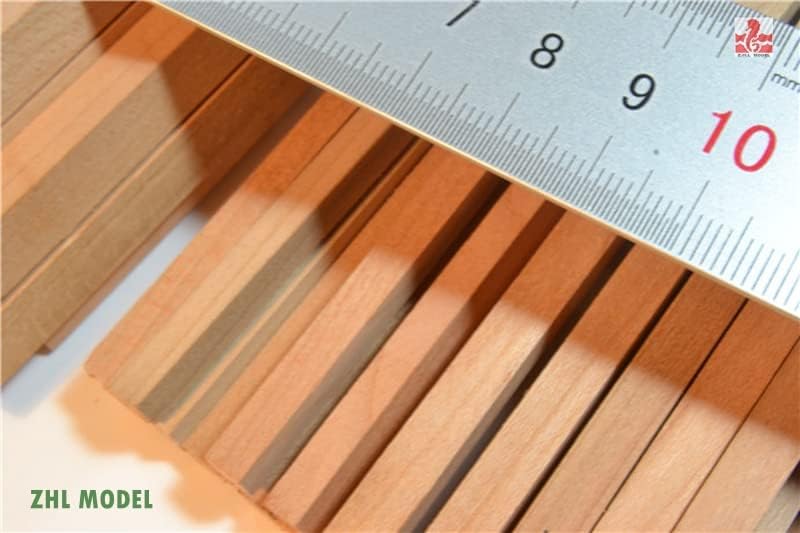 Trake od trešnje veličine 1,0 * 4,0 * 500 mm jedan set sadrži 200 drvenih traka