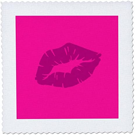 3-inčni lijepi razigrani ružičasti ruž za usne-kvadrati popluna