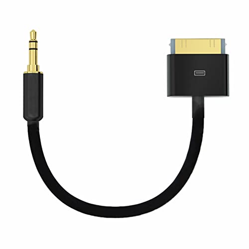 Lionx novi pomoćni konektor kabel 30-pin za iPod/iPhone IP oglas do 3,5 mm mini priključak crni 20cm