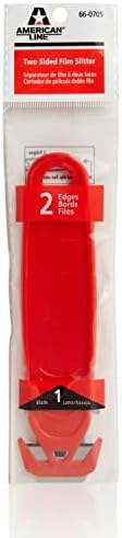 Američki linijski film Slitter dvostrani rezač sigurnosnih kutija s tupim čeličnim udarcem - rezanje kartona, plastične omote, omotnice,