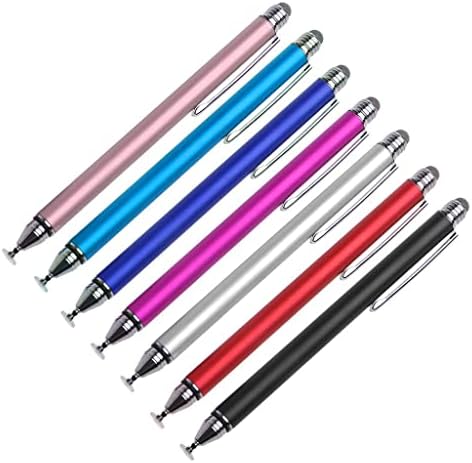 BoxWave olovka kompatibilna s Motorola moto g čistom - dualtip kapacitivni olovka, diskovni vrh vlaknastim vrhom kapacitivna olovka