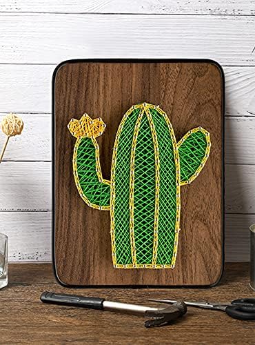 Bazima DIY gudački umjetnički komplet za početnike, DIY Cactus Craft Kit, Jedinstveni poklon, zanatski komplet za praznike