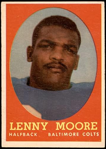 1958. Topps 10 Lenny Moore Baltimore Colts ex Colts Penn St