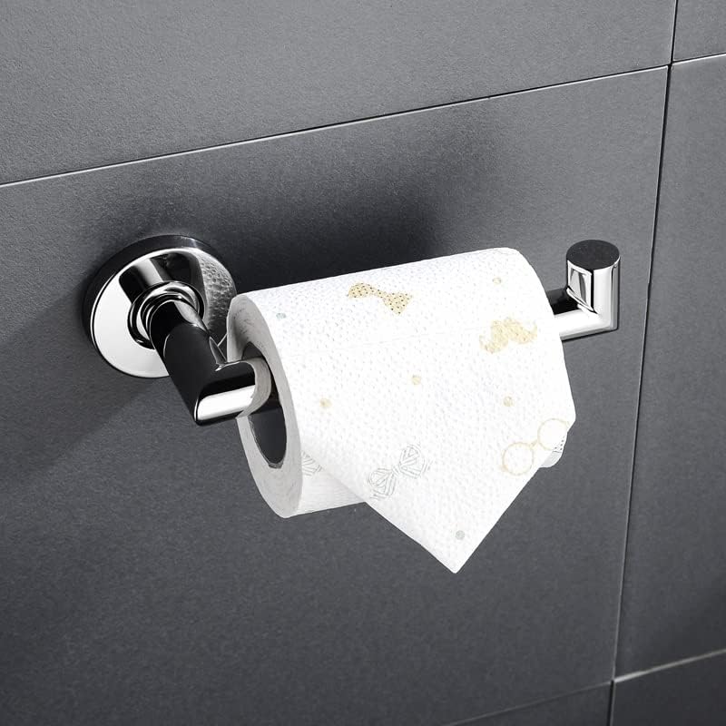 Wykdd držač toaletnog papira zidni nosač tkiva vješalica za ručnike od nehrđajućeg čelika, pribor za kupaonicu