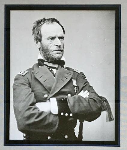 General William T. Sherman rukom pisani/potpisani slovo uokvireni zaslon -PSA - Fotografije s automatskim fakultetima