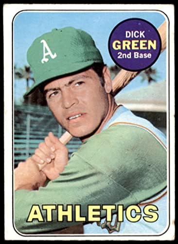 1969. Topps 515 Dick Green Oakland Athletics VG/Ex Atletics