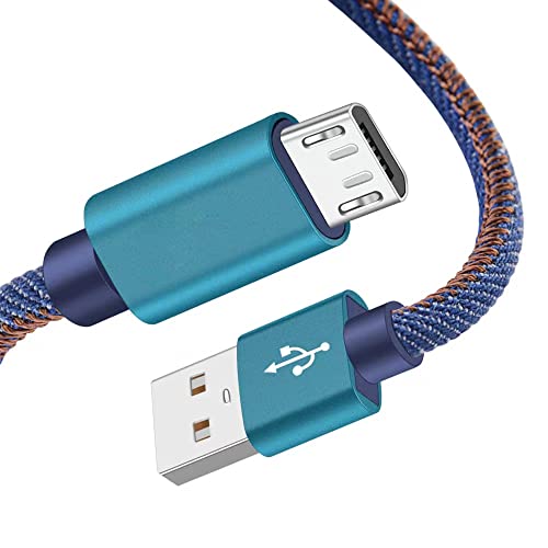 Kabel Micro USB za Android, KSun.Kabel za brzo punjenje s Opletenim priključkom od 2.0, Kompatibilan s paketima, paketima i drugima