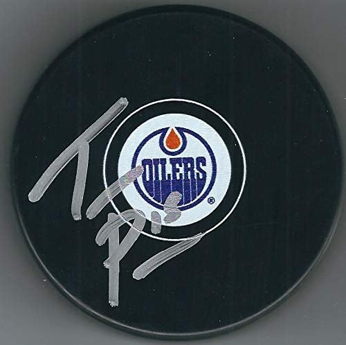 Hokejski pak Tajlera PITLIKA Edmonton Oilers s autogramom - NHL Pakovi s autogramima