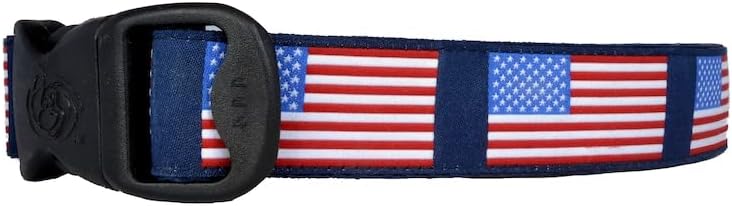 Patriotski 4. srpnja Dan neovisnosti Dan sjećanja Američka zastava American Pride Dog Collar