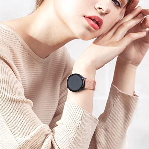 Meliya Band za Samsung Galaxy Watch 3 bendova 41 mm žena muškaraca, 20 mm meki TPU Sport Sport zamjenski pojas za Galaxy Watch 3 41