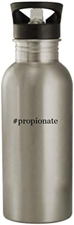 Knick Knack pokloni Propionate - 20oz boca od nehrđajućeg čelika, srebro