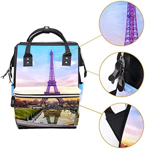 Torba za njegu pelena Eiffel Tower torba za torba za presvlačenje