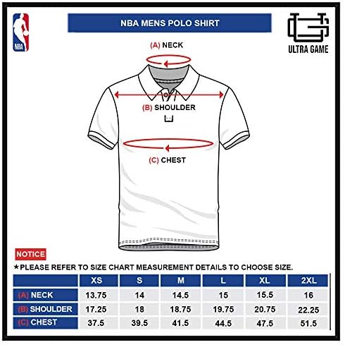 Ultra igra NBA muške vlage Wicking Tech Polo majica