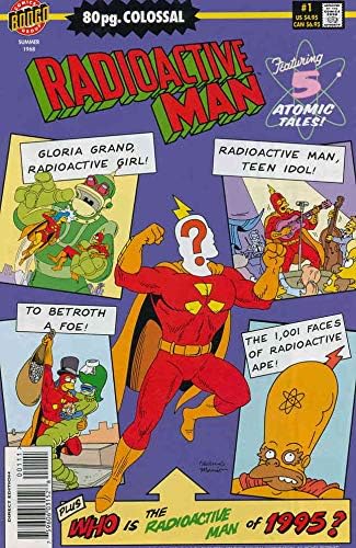 Radioaktivni čovjek kolosalni strip od 80 stranica 1O; Bongo