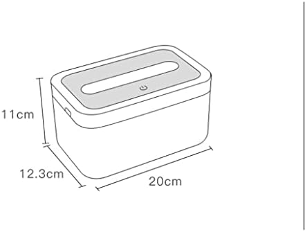 N/kreativna kutija za tkivo sa salvetom s noćnim laganim kućanstvom uklonjiva kutija za skladištenje blagajne kutije za trčanje stol