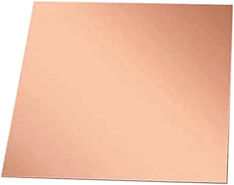Zhengyyuu mesingane ploče bakreni list folija bakreni list ljubičasta bakrena ploča 6 različitih veličina debljine 1. 5 mm za obrt,