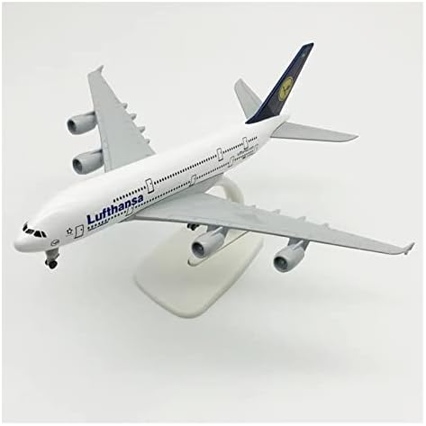 Modeli zrakoplova 20cm prikladni za Airbus A380 A380 Aviation Airplane Model Airplane s kotačima kotačima suvenir ili darovni grafički