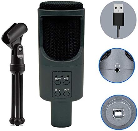 USB mikrofon, profesijski studio Studio kardioid kondenzator Microphone Gaming Karaoke USB mikrofon za računalno računalo za snimanje