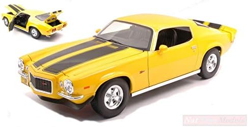 Model maisto skale kompatibilan s Chevrolet camaro z28 1971 žuto 1:18 mi31131y