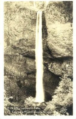 Magistarica rijeke Columbia, razglednica Oregona