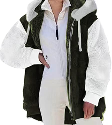 Listha jakne za žene, dugi rukavi dugi jesenski jakna Kampiranje s džepovima jakna Čvrsta boja