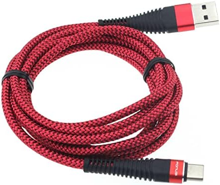 10ft USB kabel Type-C punjač kabela za napajanje Usb-C kompatibilan s živahnim Jitterbug Smart3