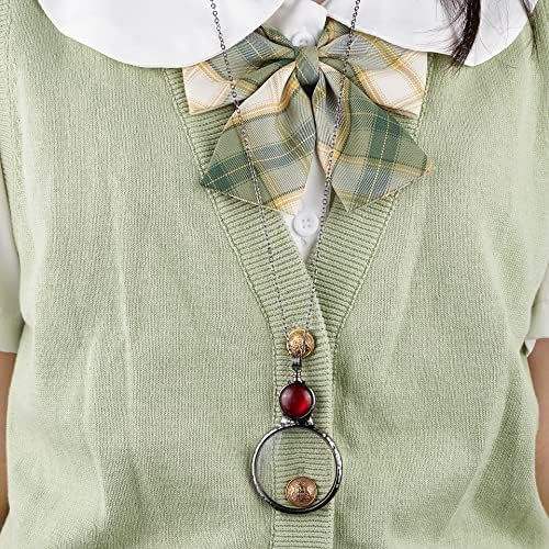 Ogrlica s povećalom za poklon ogrlica s povećalom ručno izrađena ogrlica za žene ogrlica s povećalom monokl nakit privjesak s povećalom
