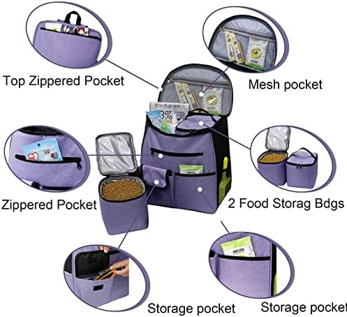; Putna torba za pse multifunkcionalna torba za pohranu kućnih ljubimaca torba za kontejnere