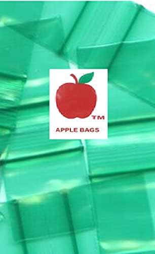 10 000 zelenih 5858-s 2mil originalna marki za ponovno spajanje vrećica 5/8 x 5/8 male 10000 plastične vrećice