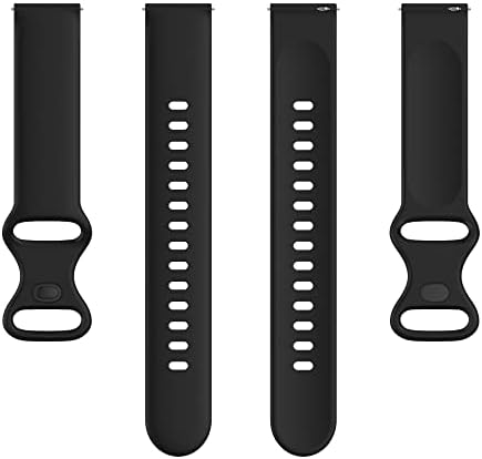 E ECSEM 8-paketni traci kompatibilni za Wyze Watch 47 mm zamjenski traci za narukvice Pribor šarene silikonske narukvice za brzo otpuštanje