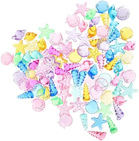 3pcs 1 morski život igračke oceanske igračke oceanski dekor Kućni dekor Ukrasi od školjki Akril